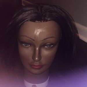 manikin doll for practicing hair